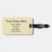 グアダルペのSenoraのNuestra私達の女性 ラゲッジタグ (裏面横)