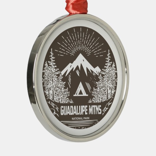 グアダルペマウンテンズ国立公園 メタルオーナメント (右)