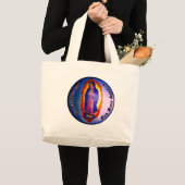 グアダルペ女性天恵 ラージトートバッグ (正面(商品))