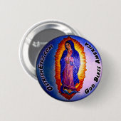 グアダルペ女性天恵 缶バッジ (正面&裏面)