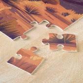 グアダループマウンテンズナショナルパークエルキャピタンテキサス州 ジグソーパズル (側面)