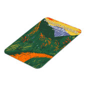 グアダループマウンテンズナショナルパークマキットトリック マグネット (左側)