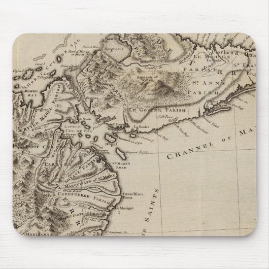 グアダループ2 マウスパッド (正面)