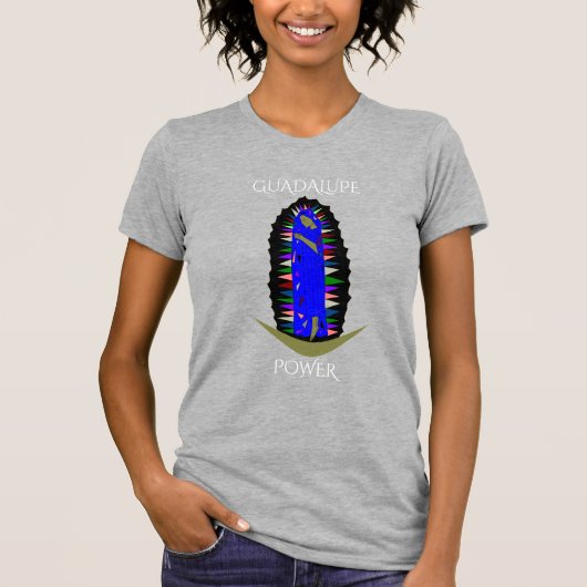 グアダルーペの力 Tシャツ (正面)