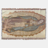 グアダルーペの壁の我々のぶら下がった女性の毛布 スローブランケット (正面)