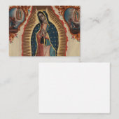 グアダルーペの女性, 1780年セバスチャン・ザルセド ノートカード (正面/裏面)