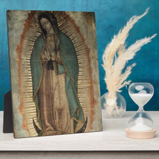 グアダルーペの我々のオリジナルイメージヴ賛美ィルギ フォトプラーク (側面)