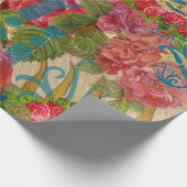 グアダルーペの我々のバラ ラッピングペーパー (角)