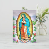 グアダルーペの我々のフローラと祈りの言葉 シーズンカード (スタンド正面)