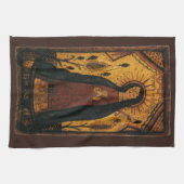 グアダルーペの我々のレディbyペドロ・アントニオ・フレズキス キッチンタオル (横)