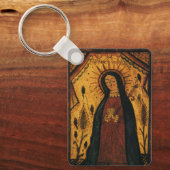 グアダルーペの我々のレディbyペドロ・アントニオ・フレズキス キーホルダー (正面)