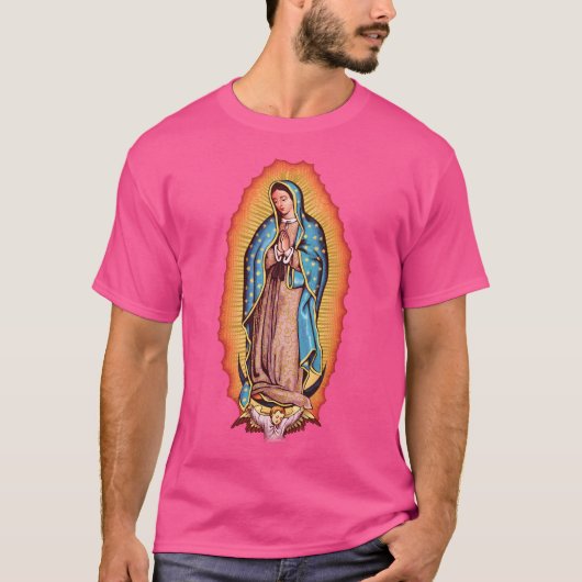 グアダルーペの我々のヴァージンマリア Tシャツ (正面)