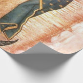 グアダルーペの我々のヴィンテージ ラッピングペーパー (角)