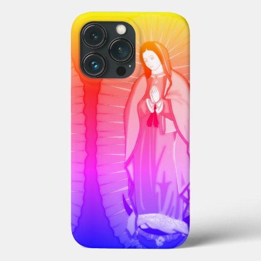 グアダルーペの我々の女性に栄光を Case-Mate iPhoneケース (裏面)