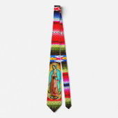 グアダルーペの我々の女性の男性ネクタイ ネクタイ (正面)
