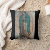 グアダルーペの我々の女性への装飾用クッション クッション (ブランケット)