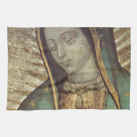 グアダルーペの我々の女性 キッチンタオル (横)