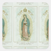 グアダルーペの我々の女性 スクエアシール (正面)