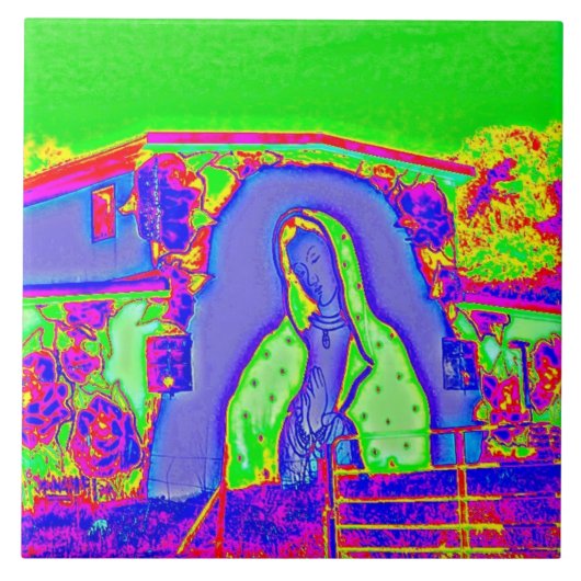 グアダルーペの我々の女性 タイル (正面)