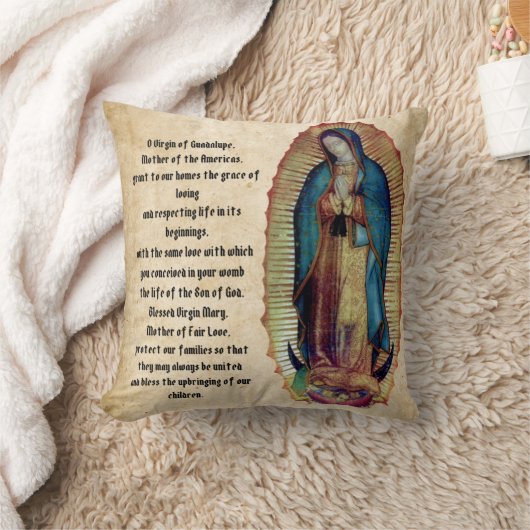 グアダルーペの我々の女性，ヌエストラセニョラ・ド・グアダルーペ クッション (ブランケット)