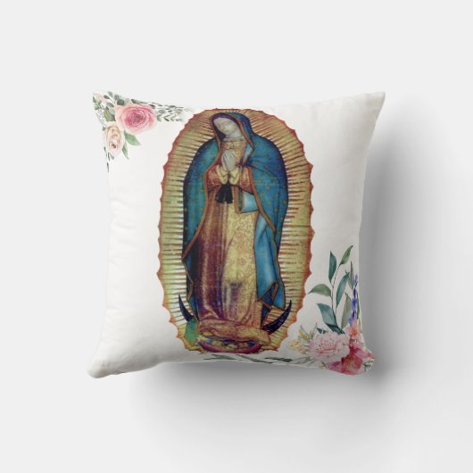 グアダルーペの我々の女性，ヌエストラセニョラ・ド・グアダルーペ クッション (裏面)