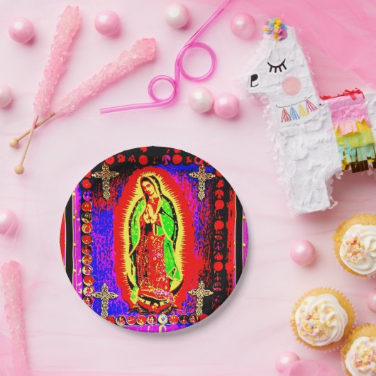 グアダルーペの我々の女性 ペーパープレート (パーティー)