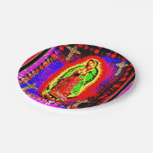 グアダルーペの我々の女性 ペーパープレート (アングル)