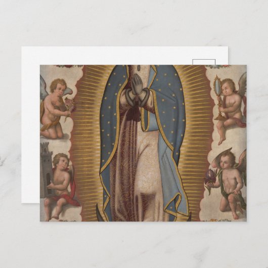 グアダルーペの我々の女性 ポストカード (正面/裏面)