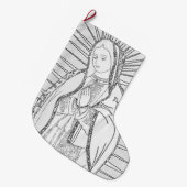 グアダルーペの我々の女性 ラージクリスマスストッキング (正面 (吊り時))