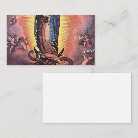 グアダルーペの我々の女性 名刺 (正面/裏面)