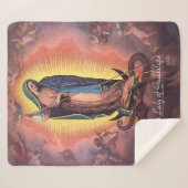 グアダルーペの我々の女性Rev12 シェルパブランケット (正面(横))