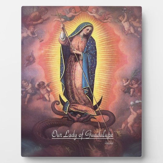 グアダルーペの我々の女性Rev12 フォトプラーク (正面)