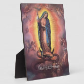 グアダルーペの我々の女性Rev12 フォトプラーク (側面)