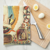 グアダルーペの我々の婦人 キッチンタオル (四つ折り)