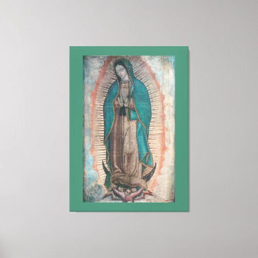 グアダルーペの我々の婦人 キャンバスプリント (正面)