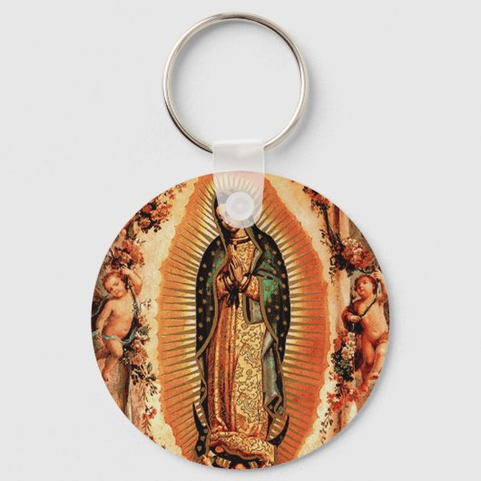 グアダルーペの我々の婦人 キーホルダー (正面)