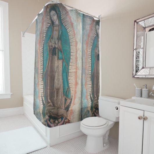 グアダルーペの我々の婦人 シャワーカーテン (インサイチュ)