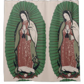 グアダルーペの我々の婦人 シャワーカーテン (正面)