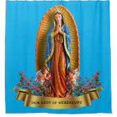 グアダルーペの我々の婦人 シャワーカーテン (正面)