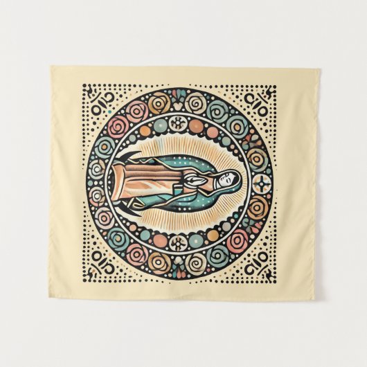 グアダルーペの我々の婦人 タペストリー (正面(横))