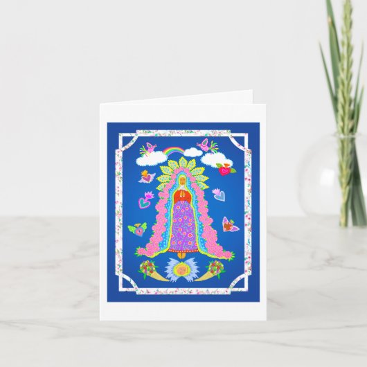 グアダルーペの我々の婦人 ノートカード (正面)