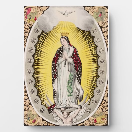 グアダルーペの我々の婦人 フォトプラーク (正面)