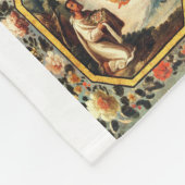 グアダルーペの我々の婦人 フリースブランケット (角)