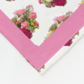 グアダルーペの我々の婦人 フリースブランケット (角)