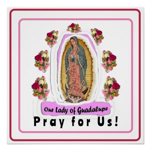 グアダルーペの我々の婦人 ポスター (正面)