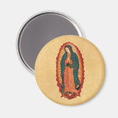 グアダルーペの我々の婦人 マグネット (正面/裏面)