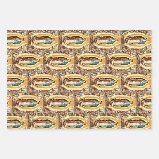 グアダルーペの我々の婦人 ラッピングペーパーシート (正面)