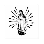 グアダルーペの我々の婦人 ラバースタンプ (インプリント)