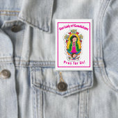 グアダルーペの我々の婦人 缶バッジ (インサイチュ)