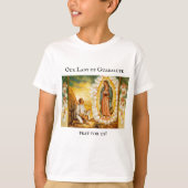 グアダルーペの我々の婦人 Tシャツ (正面)
